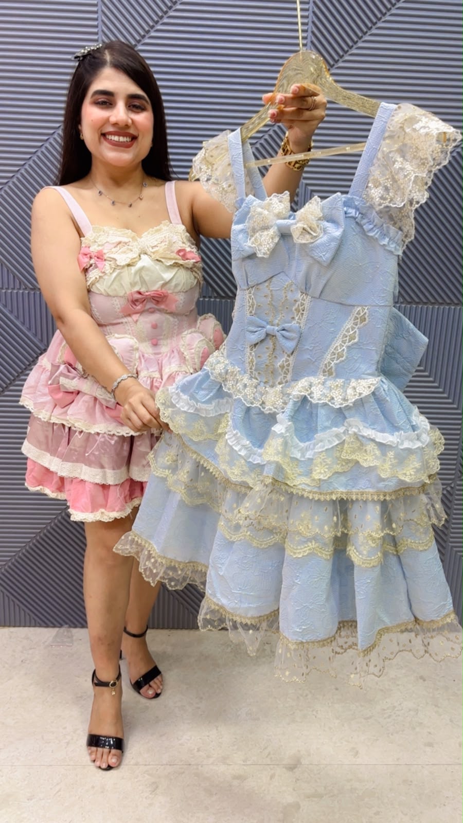 BEAUTIFUL CUTE DRESS GGR5281 Girls Glitters