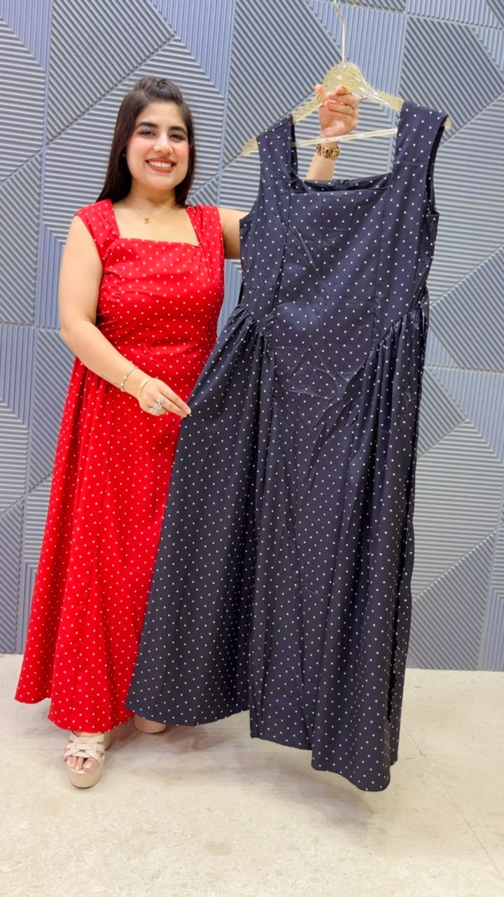 BEAUTIFUL POLKA DRESS GGR5231 Girls Glitters