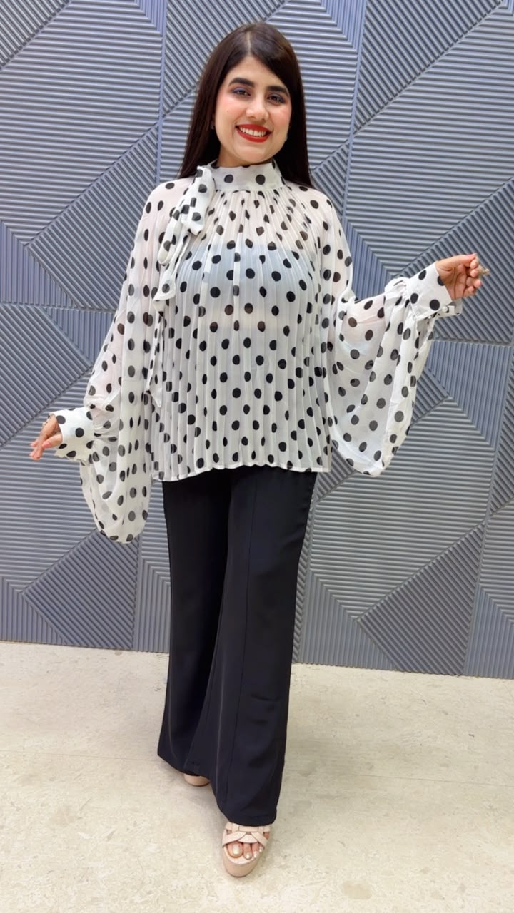 BEAUTIFUL POLKA TOP GGR5180 Girls Glitters