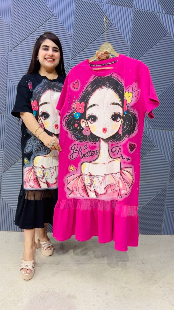 BEAUTIFUL GIRL PRINTED DRESS GGR5197 Girls Glitters