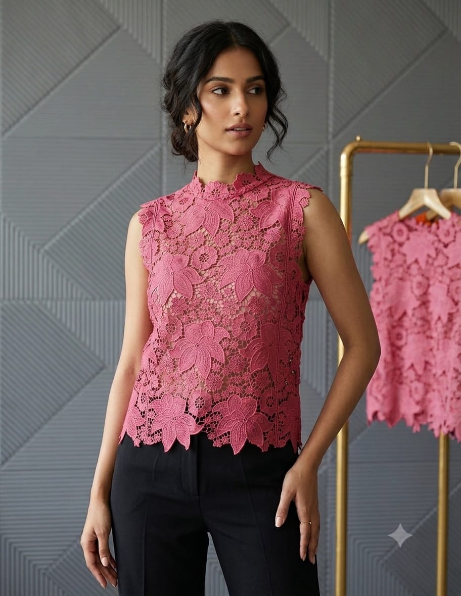 BEAUTIFUL PREMIUM FLOWER TOP GGR5258 Girls Glitters