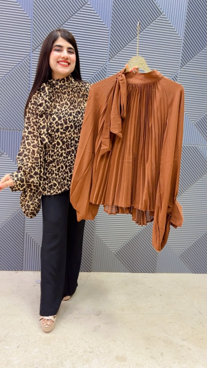 BEAUTIFUL PLEATED TOP GGR5180 Girls Glitters