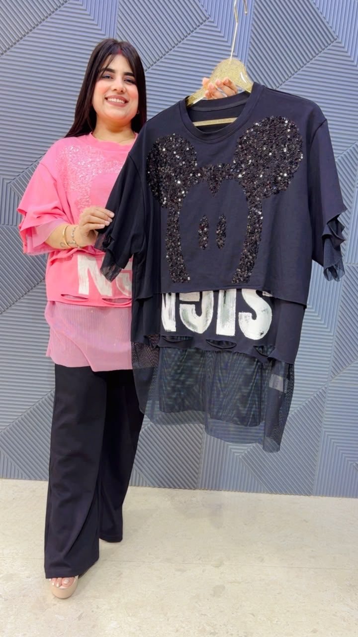 BEAUTIFUL MICKY TOP GGR5168 Girls Glitters