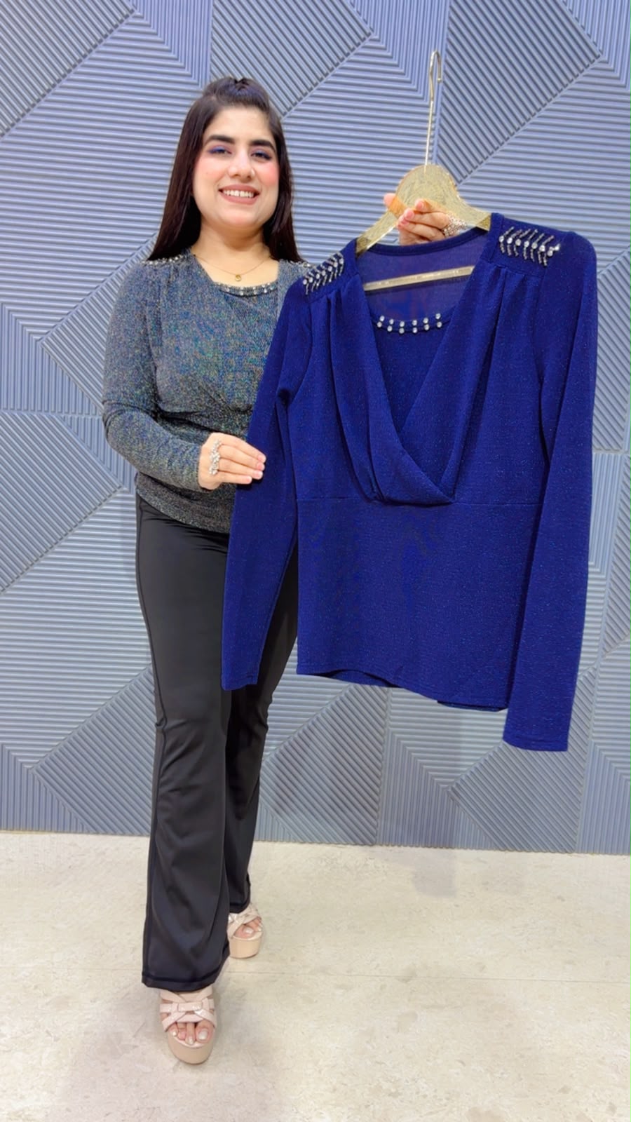 BEAUTIFUL TOP GGR5220 Girls Glitters