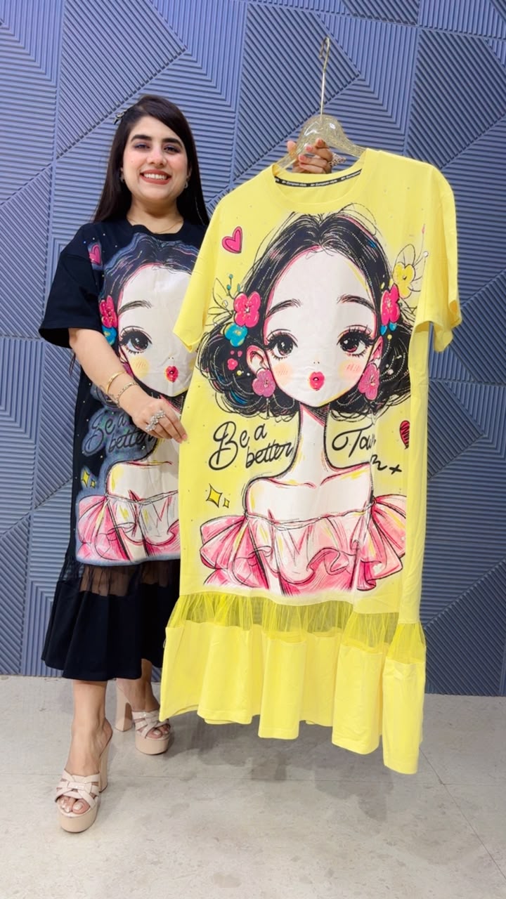 BEAUTIFUL GIRL PRINTED DRESS GGR5197 Girls Glitters