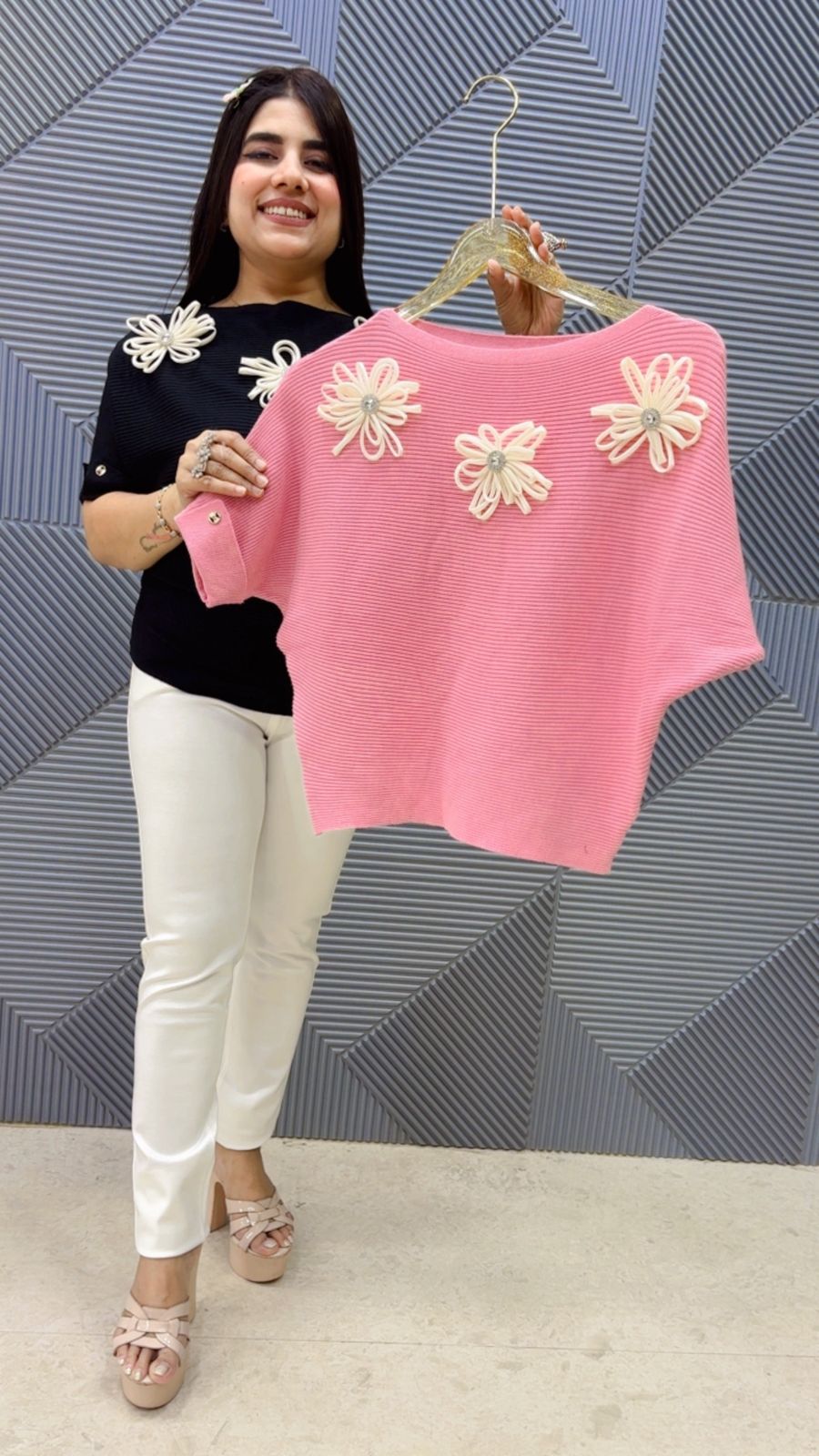 BEAUTIFULL FLOWER TOP GGR5122 Girls Glitters