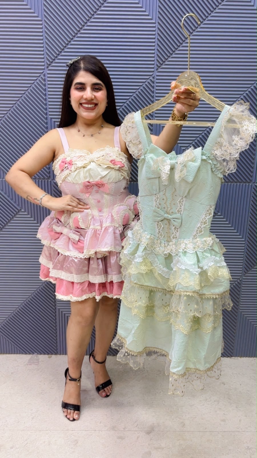BEAUTIFUL CUTE DRESS GGR5281 Girls Glitters