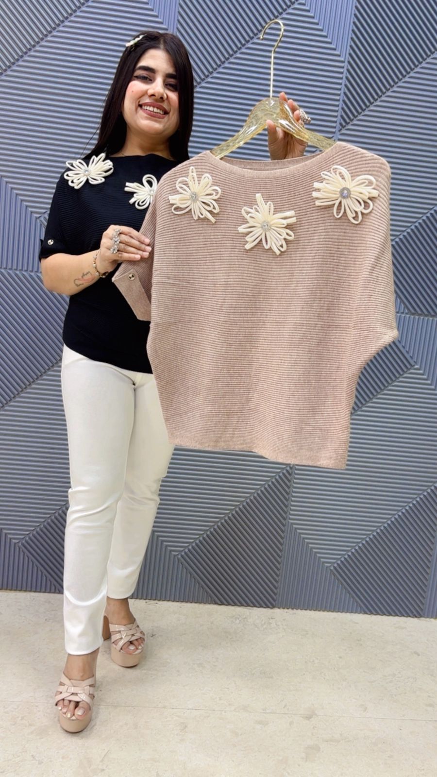 BEAUTIFULL FLOWER TOP GGR5121 Girls Glitters