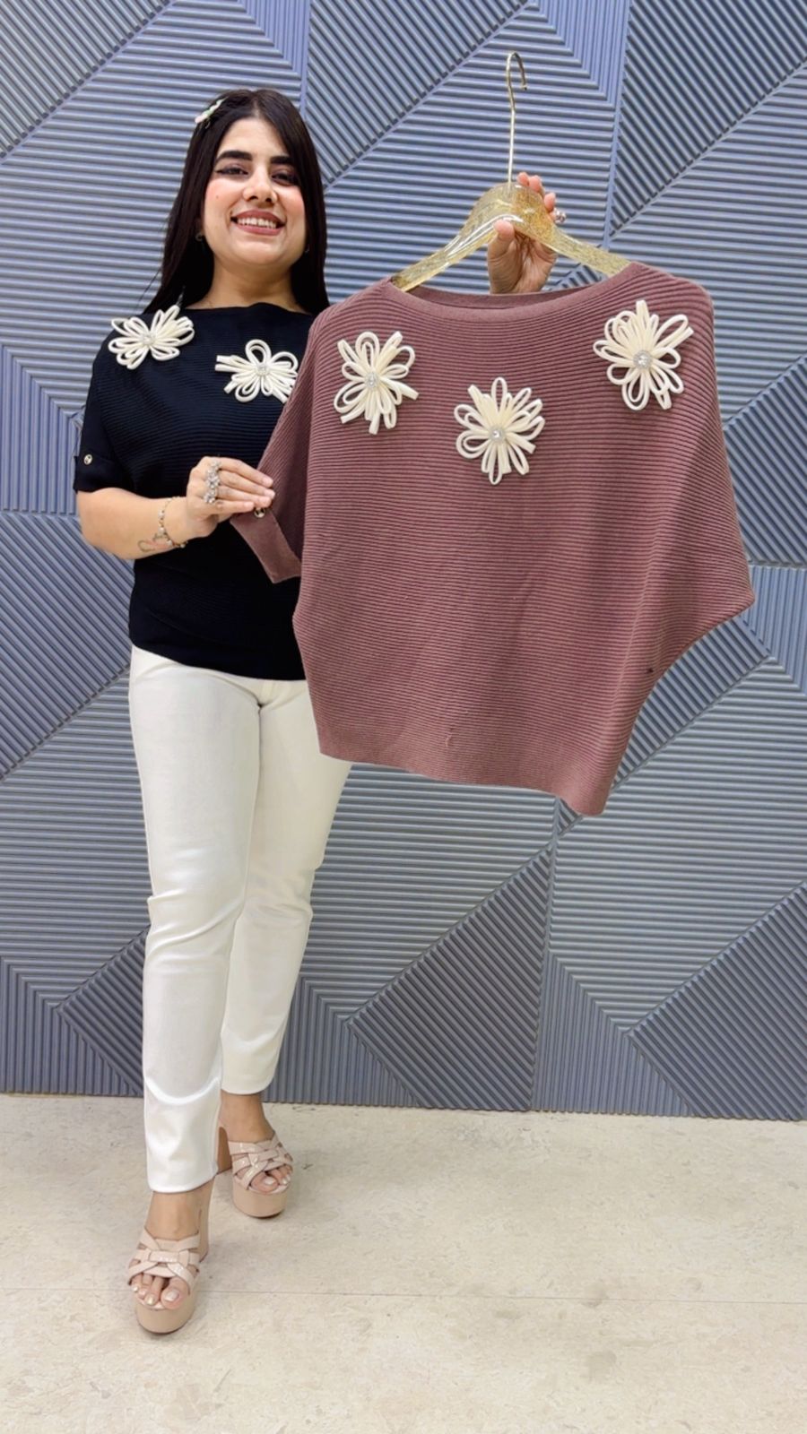 BEAUTIFULL FLOWER TOP GGR5121 Girls Glitters