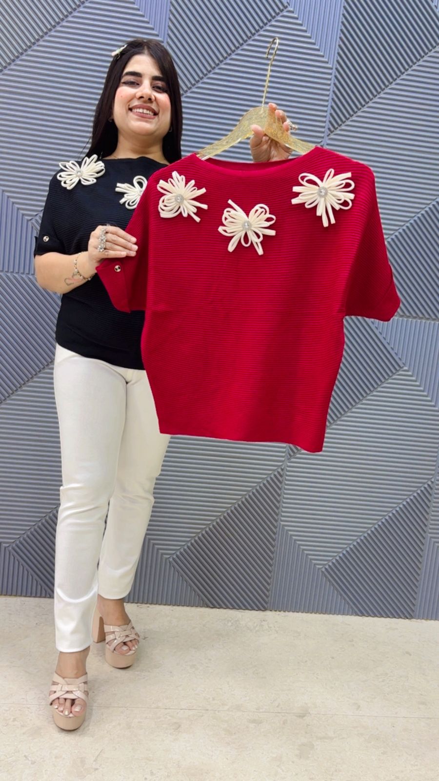 BEAUTIFULL FLOWER TOP GGR5122 Girls Glitters