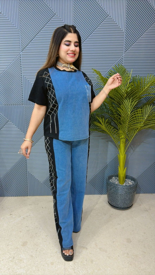 Beautiful Denim Corset GGR1314