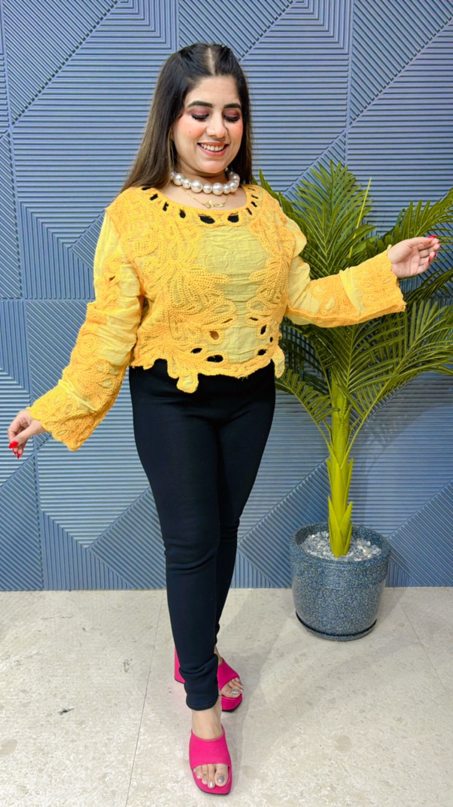 Beautiful Designer Summer Cotton Top GGR1091