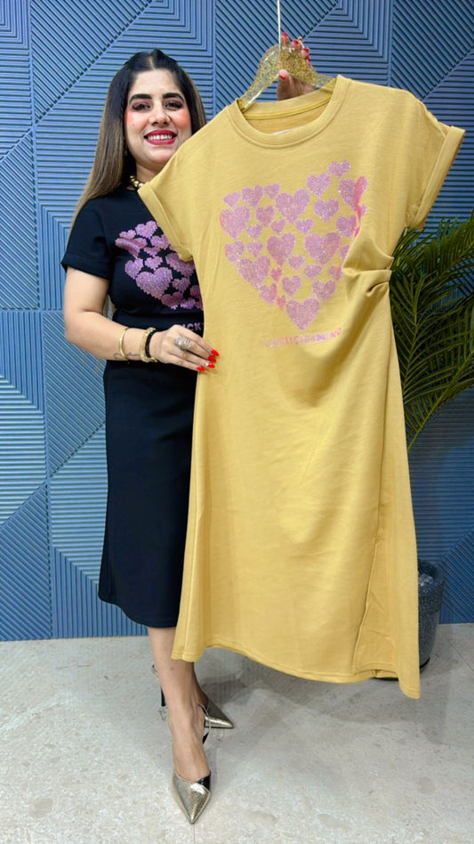 Beautiful Heart Summer Dress GGR1107