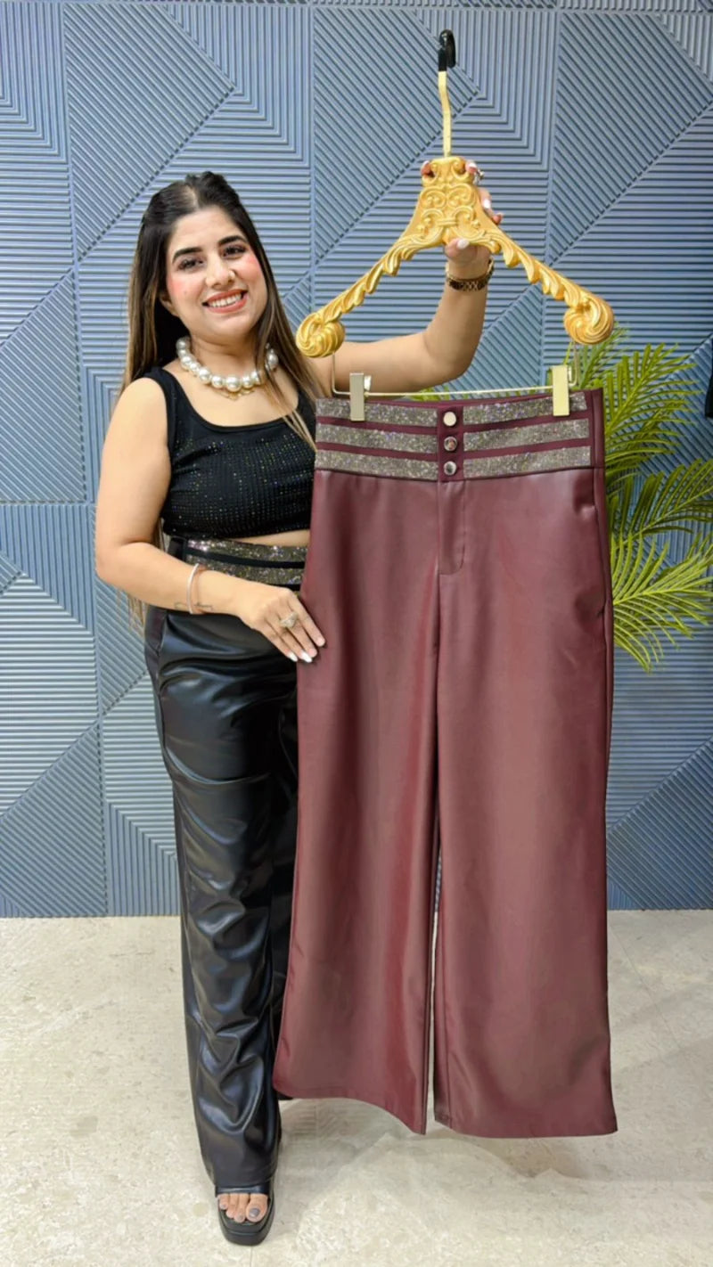 Beautiful Leather Pant GGR936