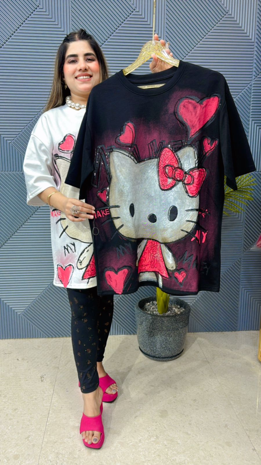 Beautiful Premium Cute Kitty T-Shirt GGR1073