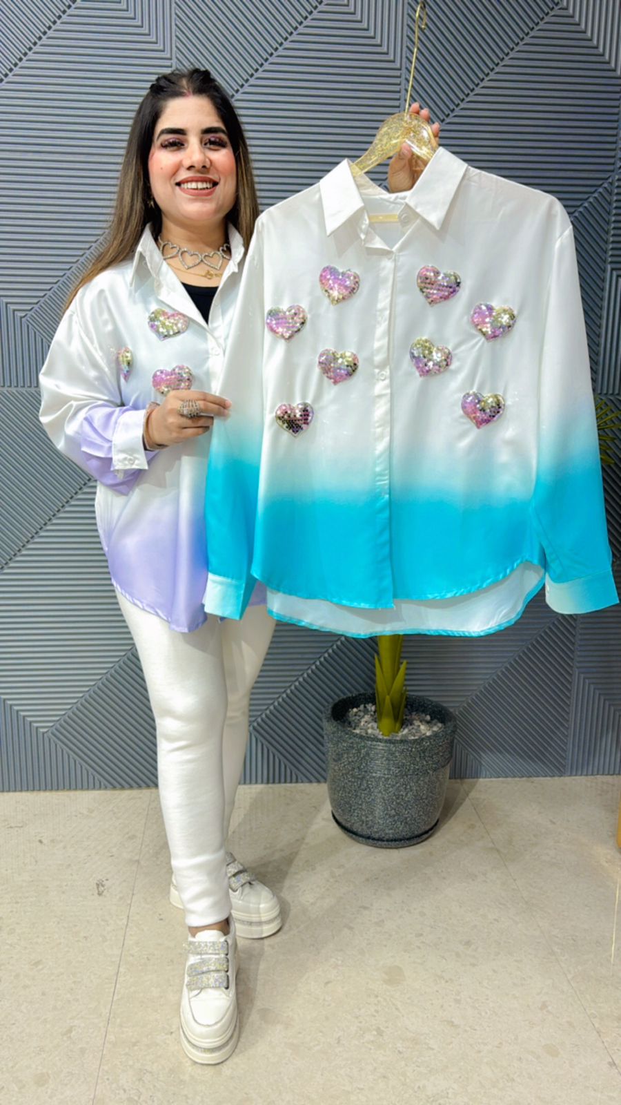 Beautiful Premium Heart Shirt GGR1055