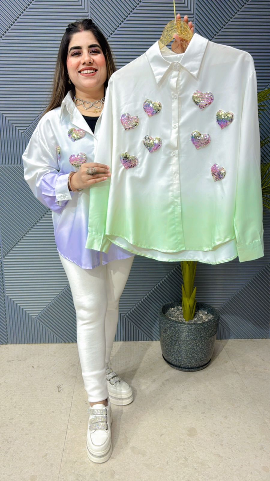Beautiful Premium Heart Shirt GGR1055