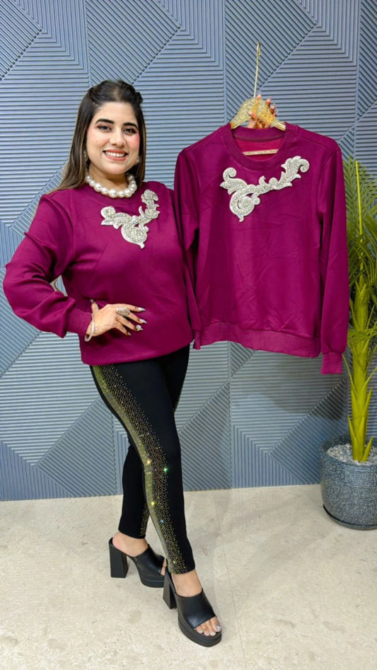 Beautiful Premium Quality Swarovski Top GGR711