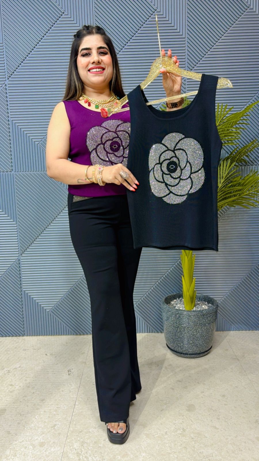 Beautiful Premium Sandow Top GGR1133