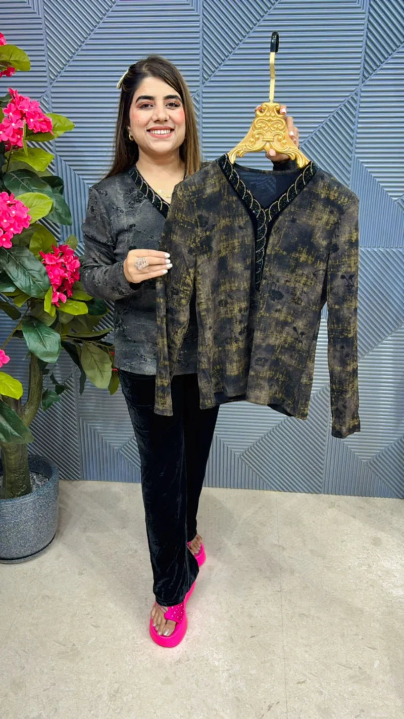 Beautiful Swarovski Top GGR548
