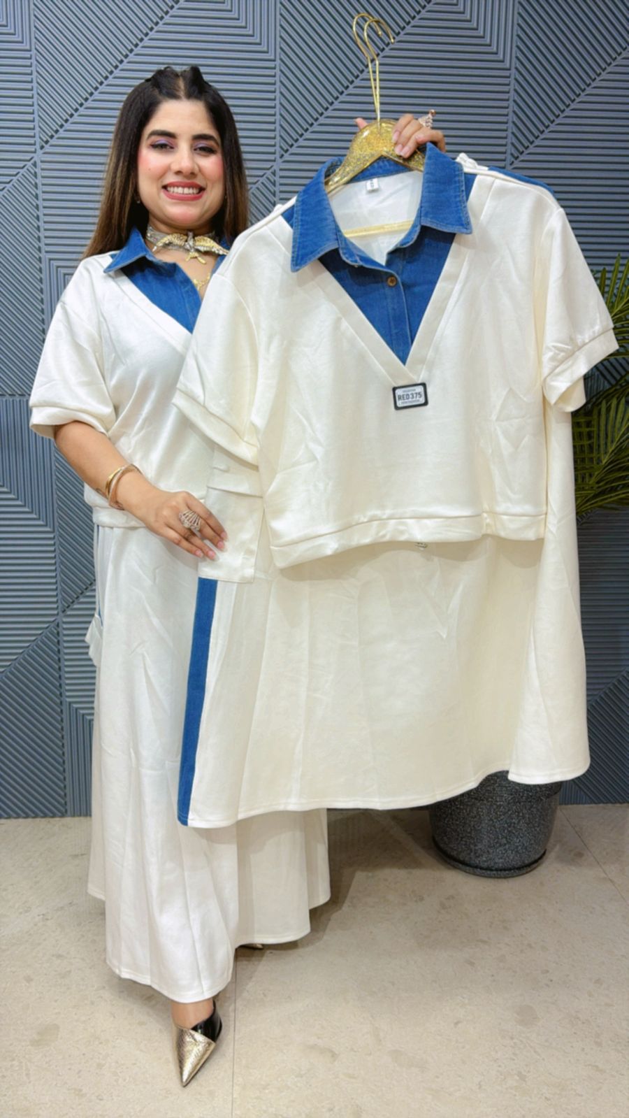 Beautiful Top With Skirt GGR1321