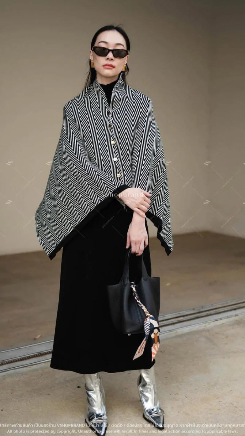 Beautiful Premium Cape Dress - Heavy Quality Stretchable Imported Fabric GGR835