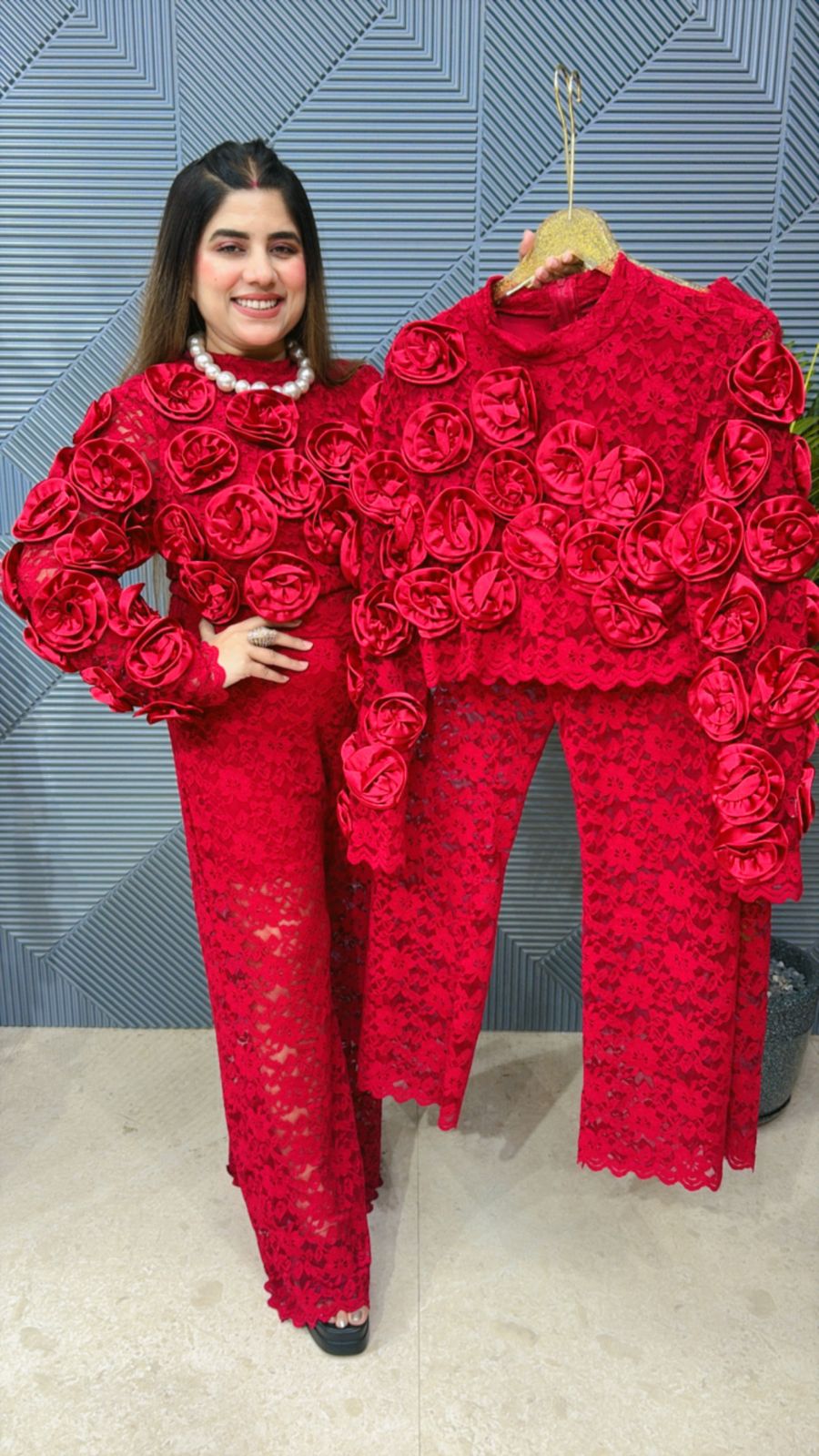 Cute Rose Co-Ord Set GGR1273