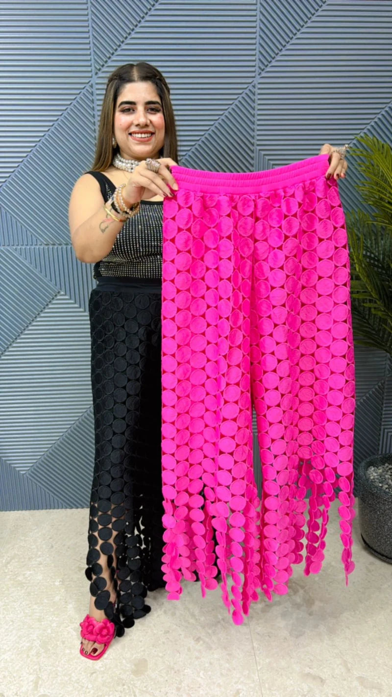 Imported Lace Fabric with Lining Perfect for Stunning Bottom GGR587