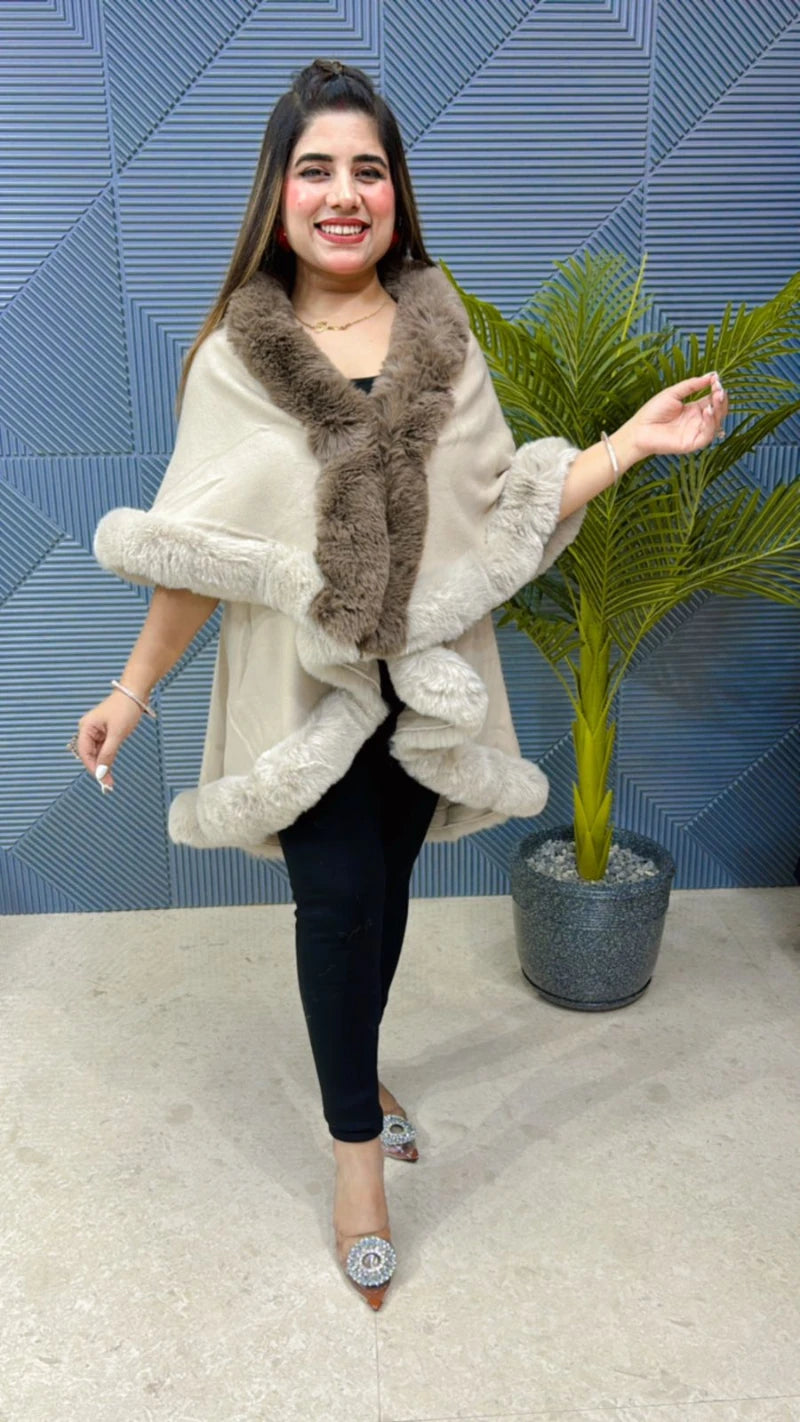 Heavy Quality Premium Fur Shrug GGR806
