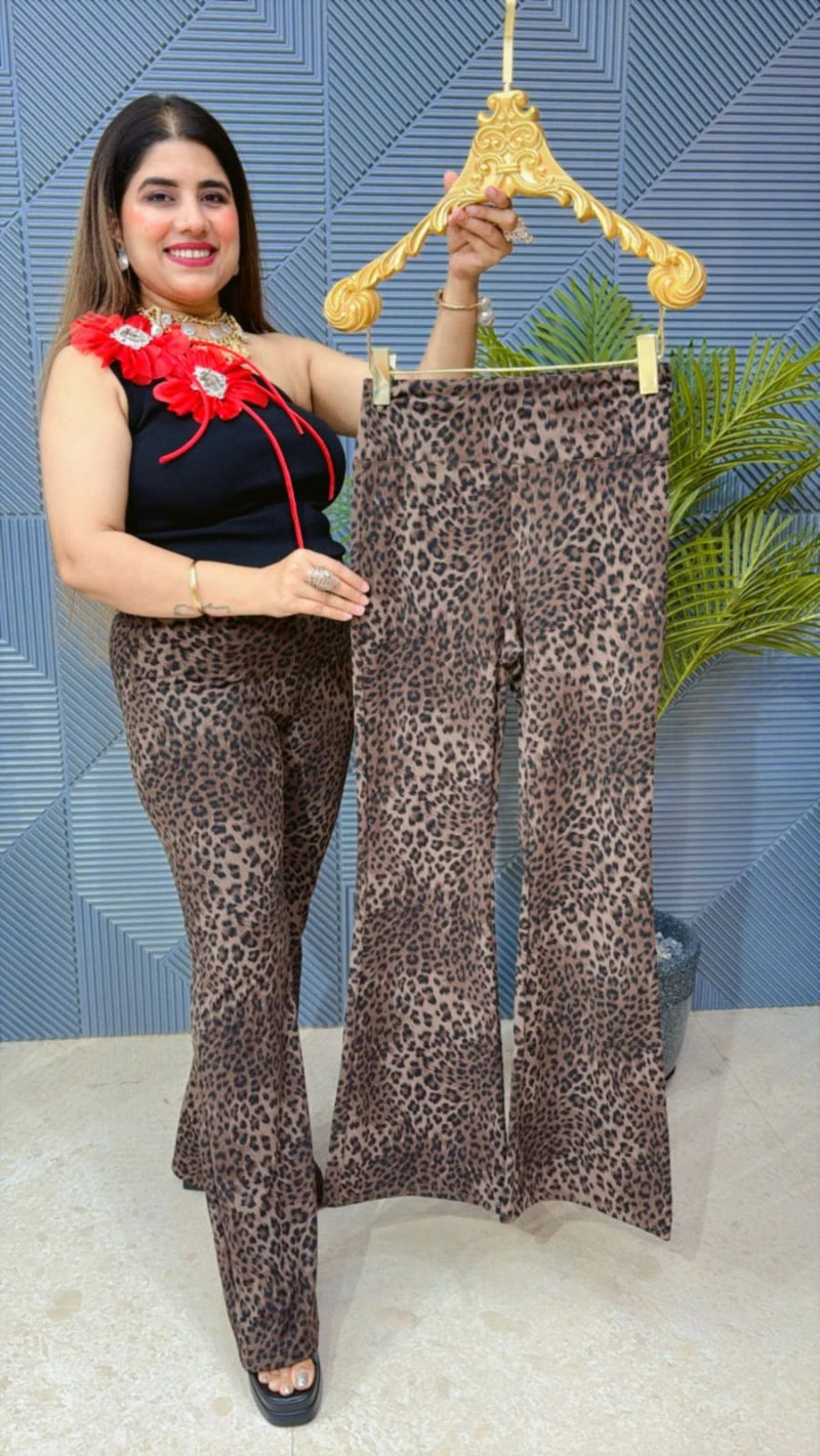 LEOPARD PRINTED LOWER GGR1515