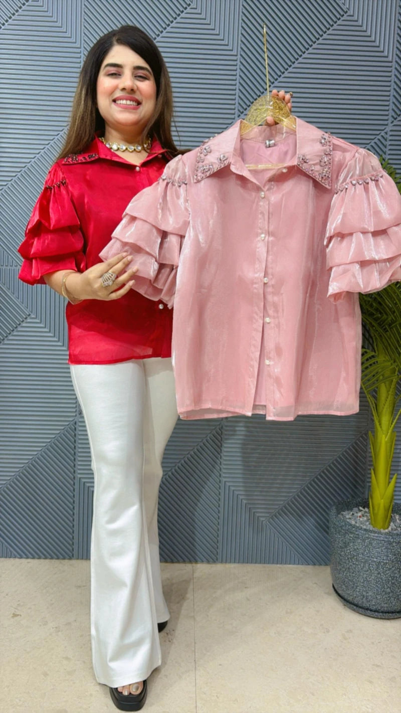 PARTY WEAR BEAUTIFUL PREMIUM TOP GGR1542