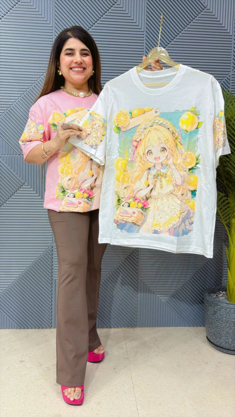 BEAUTIFUL AND CUTE DOLL T-SHIRT GGR1567
