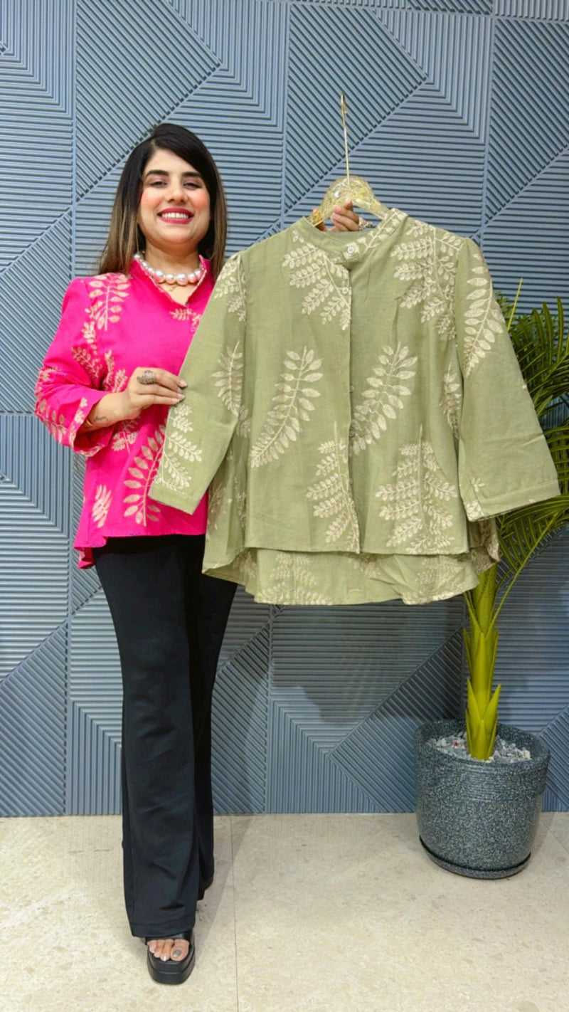 TOP EMBOIDERY WORK GGR1584