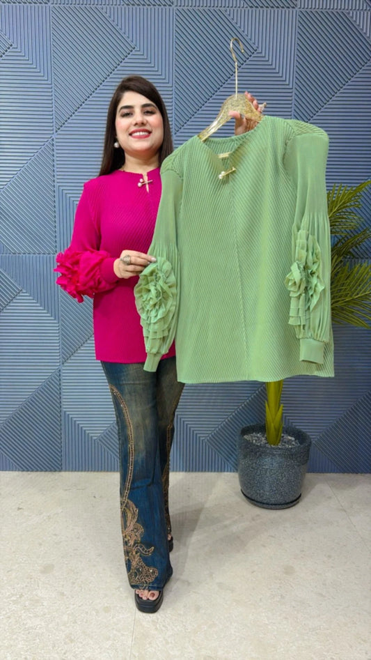 PREMIUM WRINKLE TOP GGR1686