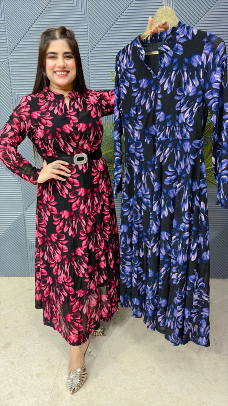 POWERNET DRESS WITH BELT GGR1736