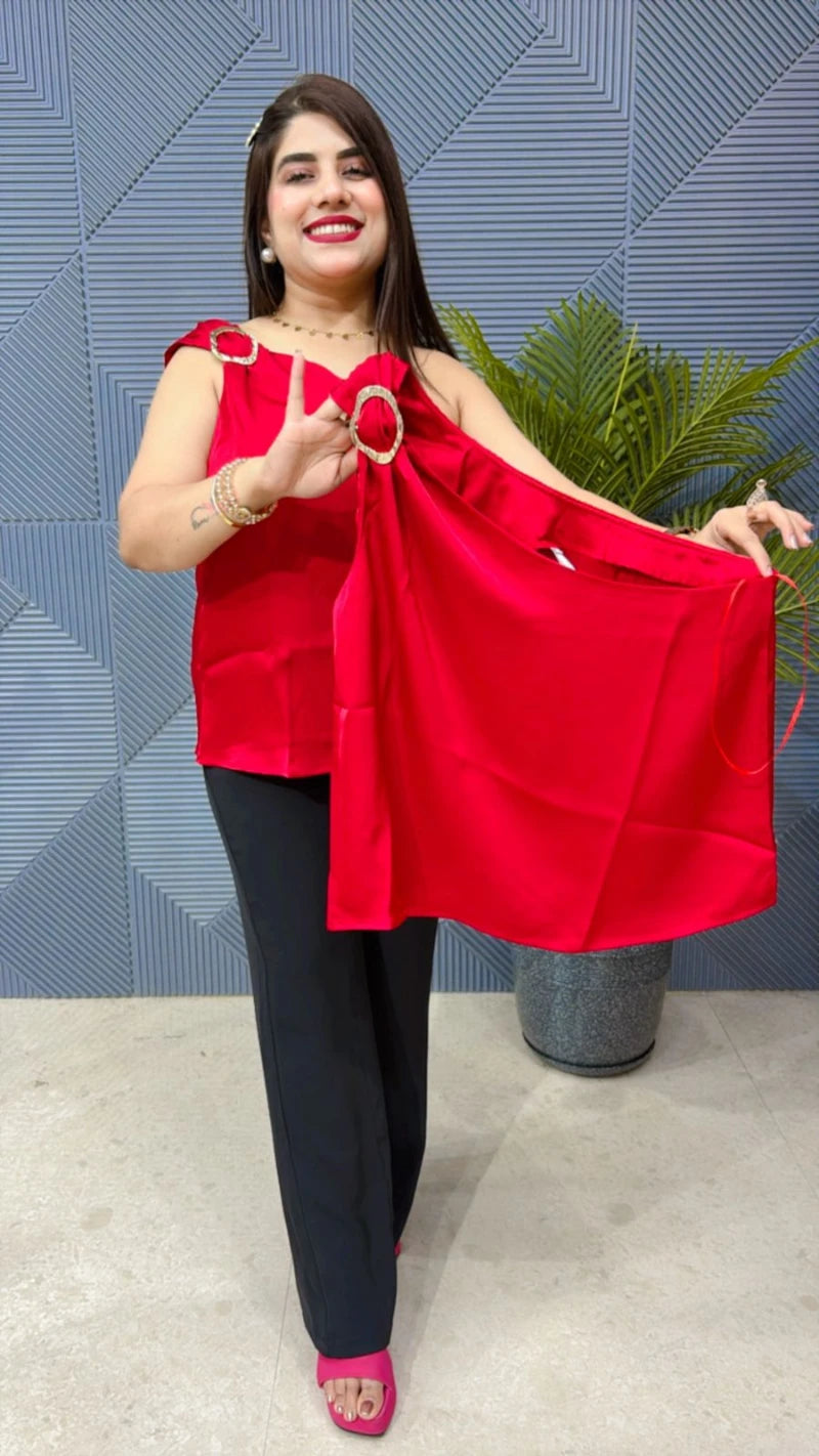 PREMIUM ONE SHOULDER TOP GGR1755