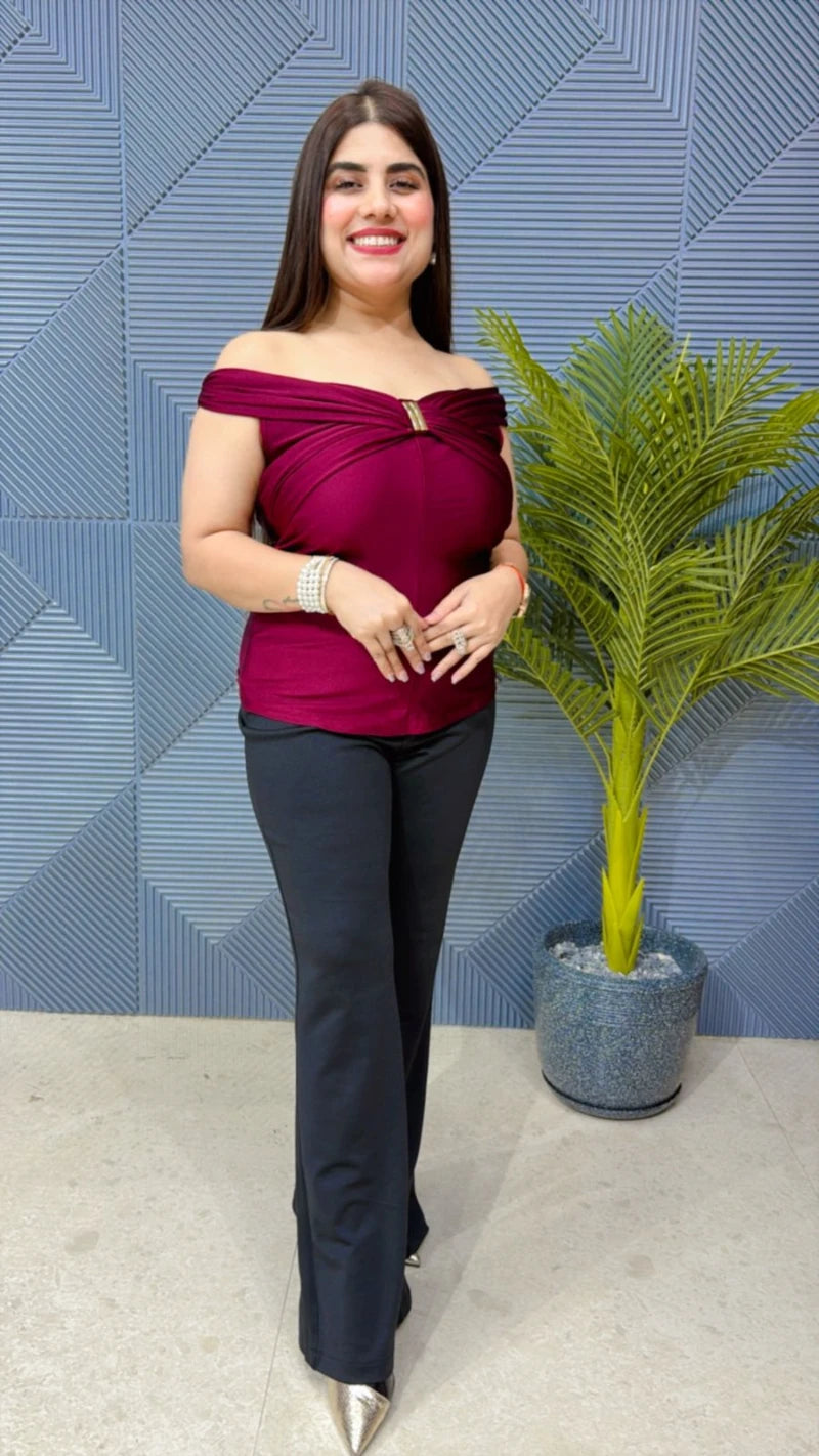 OFF SHOULDER SUMMER TOP GGR1772