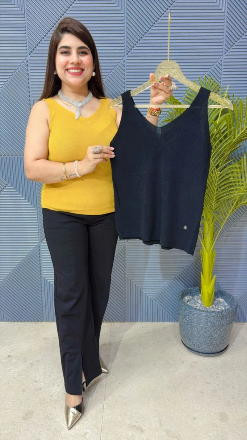 PREMIUM SUMMER CUT SLEEVS TOP GGR1803