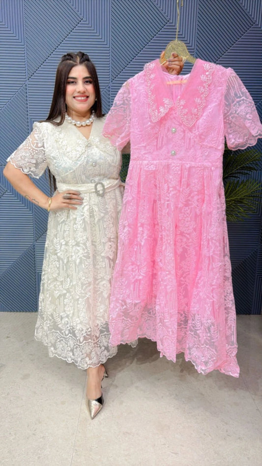 PREMIUM EMBROIDERY DOLL DRESS GGR1888
