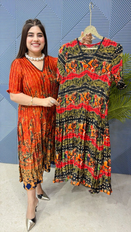 PREMIUM WRINKLE DRESS GGR1900