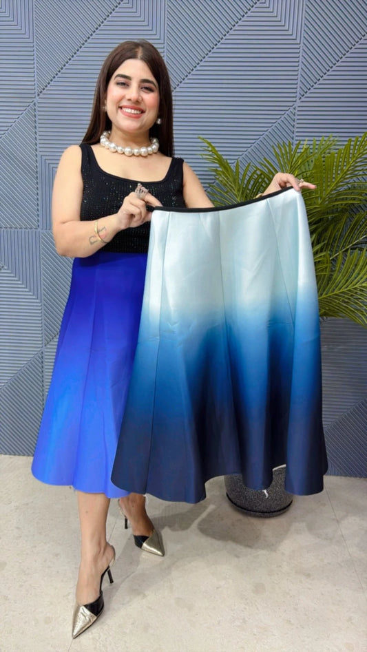 CLASSY OMBRAY SKIRT GGR1917