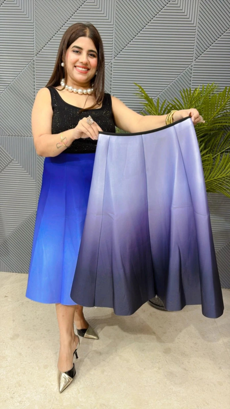 CLASSY OMBRAY SKIRT GGR1917
