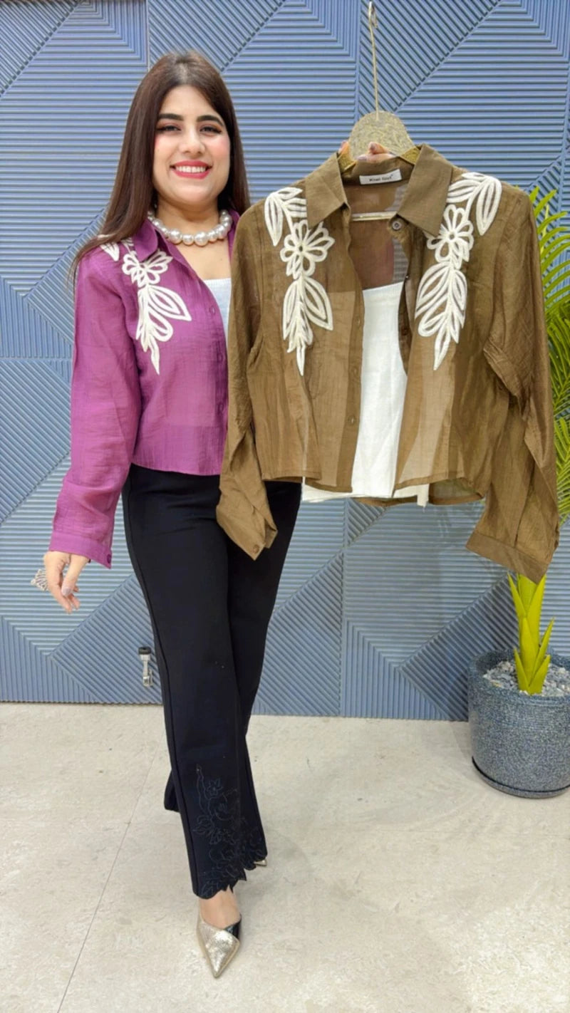 SHIRT WITH BUSTIER GGR1983