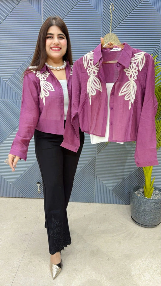SHIRT WITH BUSTIER GGR1983
