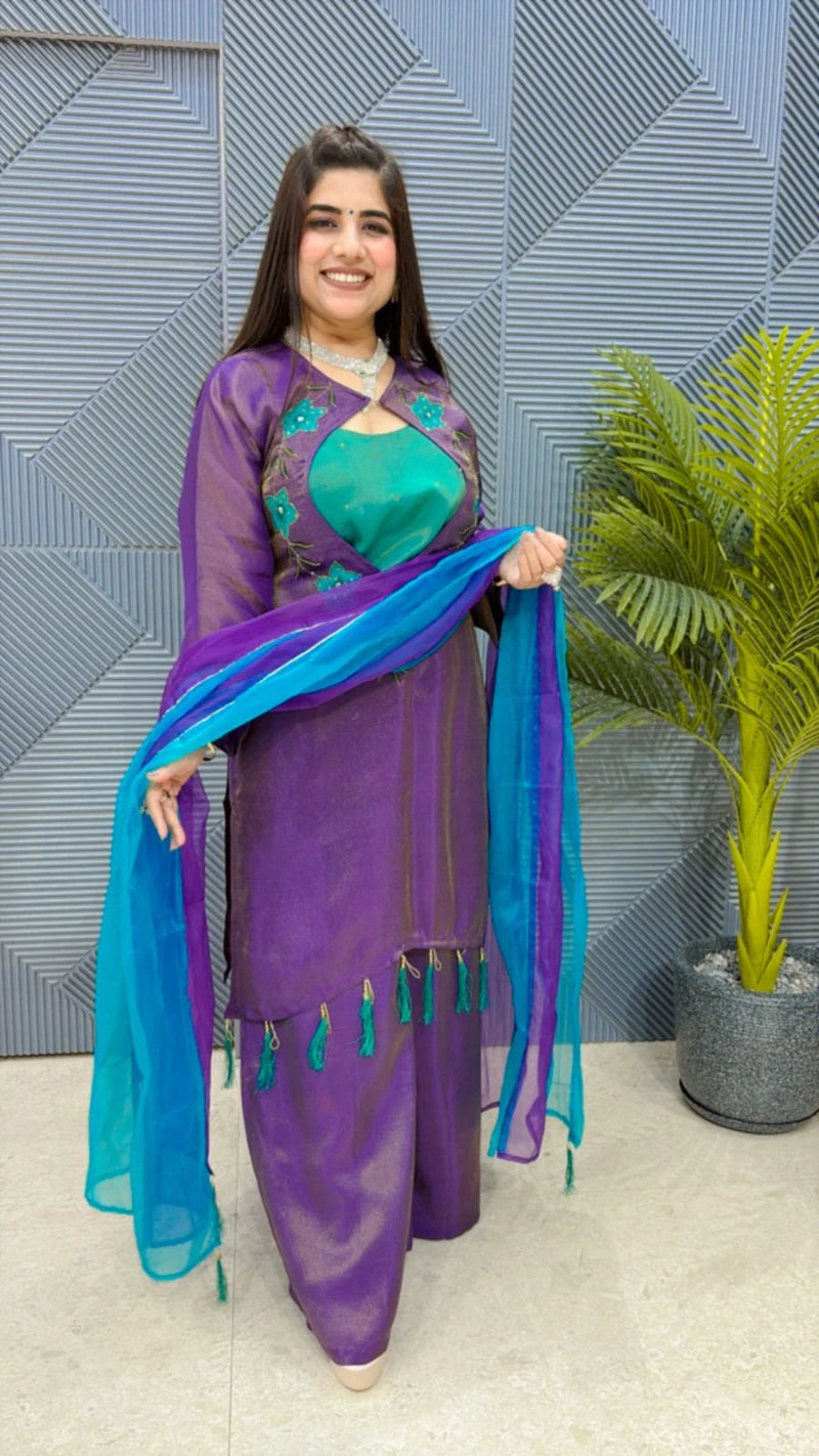 PREMIUM 3 PCS DUPATTA GGR2031