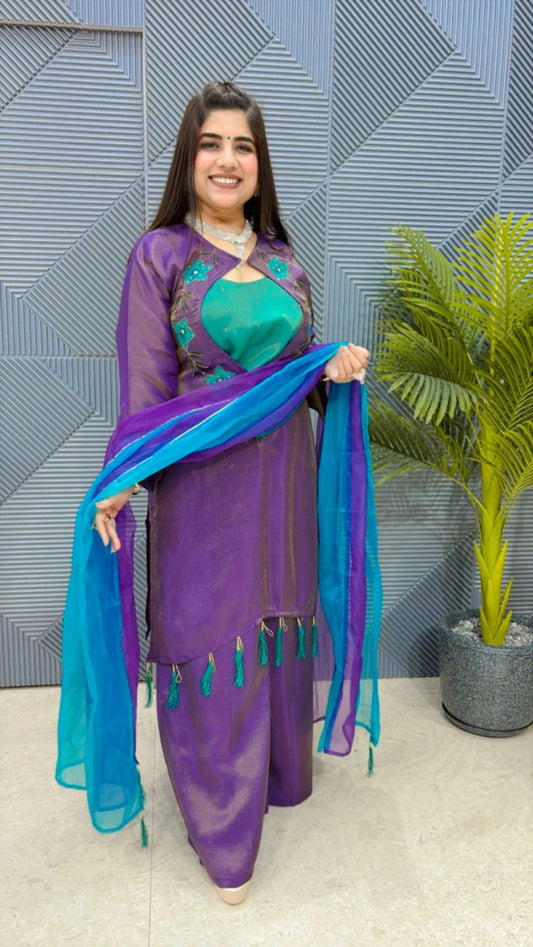 PREMIUM 3 PCS DUPATTA GGR2031