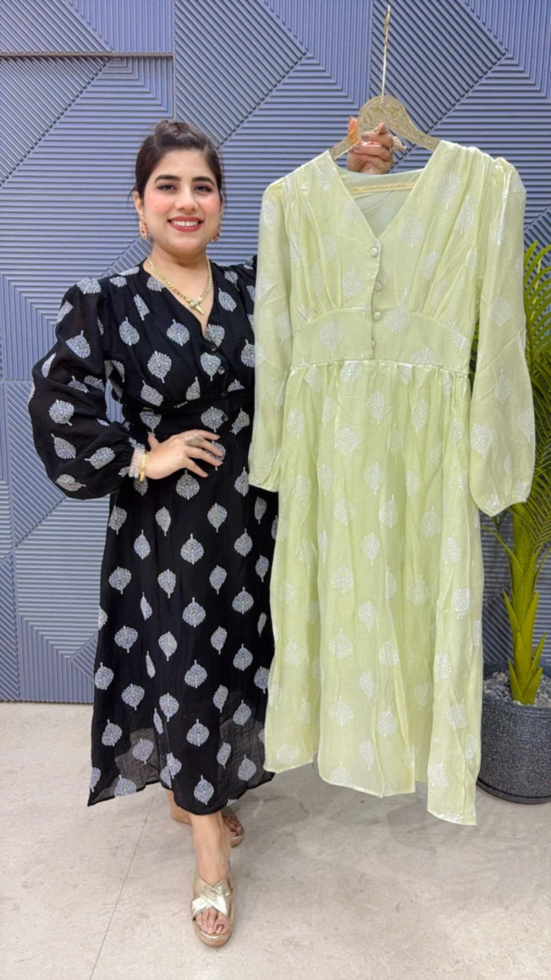 PREMIUM SUMMER COTTEN DRESS GGR2039