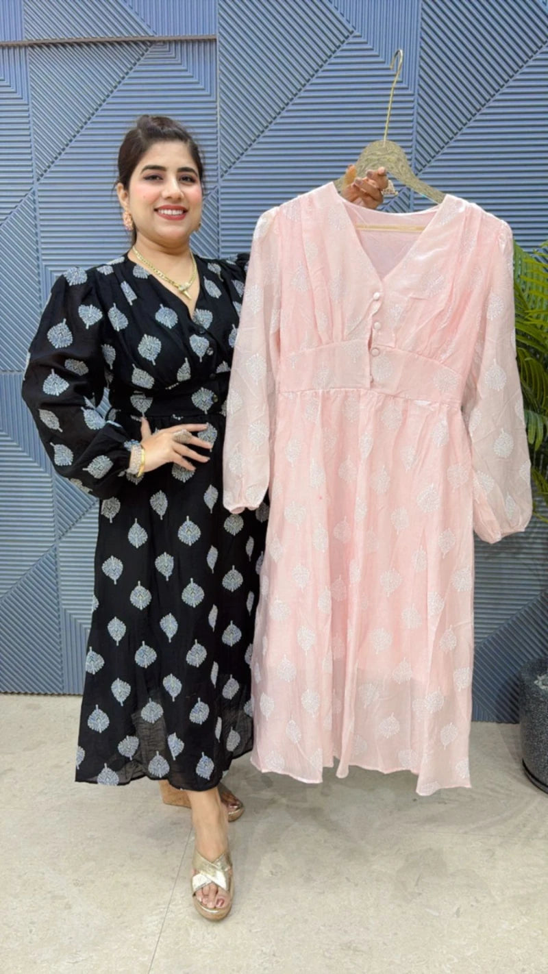 PREMIUM SUMMER COTTEN DRESS GGR2039