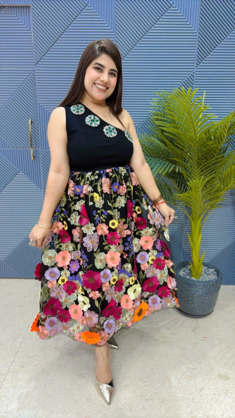 PREMIUM 3D FLOWER SKIRT GGR2046