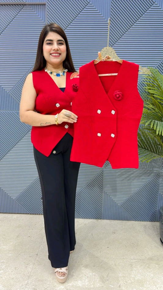 PREMIUM CUT SLEEVS BLAZER GGR3074